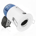 <strong>EN-DLM482MWB</strong>   EFD  GU10 Adjustable Baffled Fire Rated Downlight