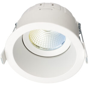 CurveE CWS™ Colour & Wattage Switchable Baffled Dimmable LED Downlight
