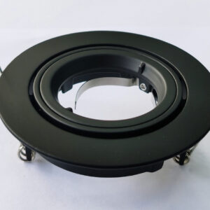 GU10 ALD™ GU10 Adjustable Aluminium Lock Ring Downlight incl. Socket/Terminal Black