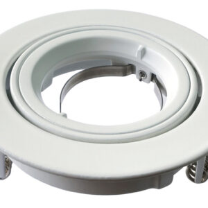 GU10 ALD™ GU10 Adjustable Aluminium Lock Ring Downlight incl. Socket/Terminal White