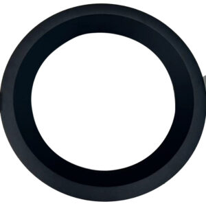 LumiCWS™ Ø230 Aluminum Baffled Round Bezel Black for DL157234