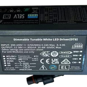 LumiCWS™ Dali DT8 Driver for DL151072, DL151089, DL151096 & DL157234