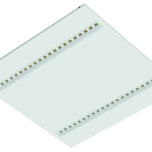 Louvre CWS™ Colour & Wattage Switchable Light Reflector Module