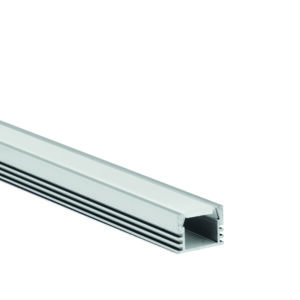 Deep Surface Mount Aluminium Profile & Frosted Diffusor 2 Meter Lenght