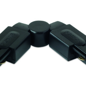 Three Circuit Track Accessory - Flexible Connector Black